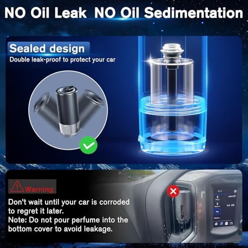 Smart Car Air Freshener Diffuser with Starry Sky Projection