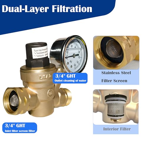 Water Pressure Regulator Valve