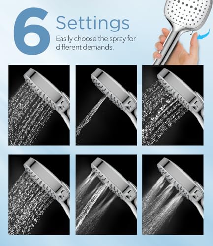 Filtered Shower Head with Handheld