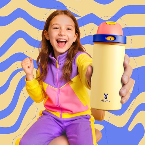 18 oz Kids Water Bottle for School