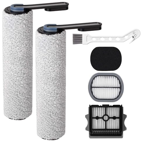 Replacement Roller Brush & HEPA Filters Kit for Tineco S5 Combo (4 Count)