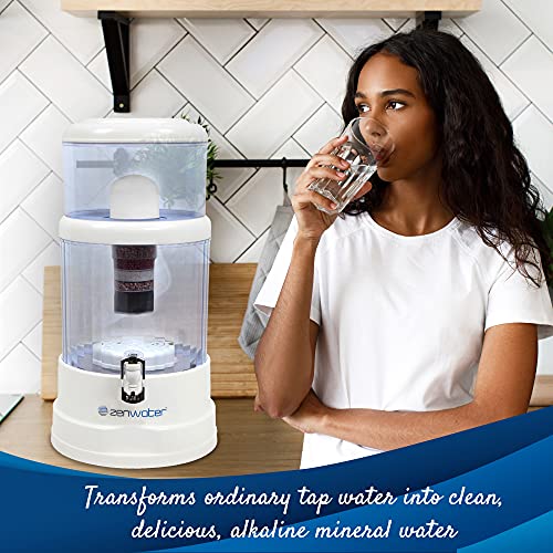 6 Gallon Countertop Gravity Water Filter System