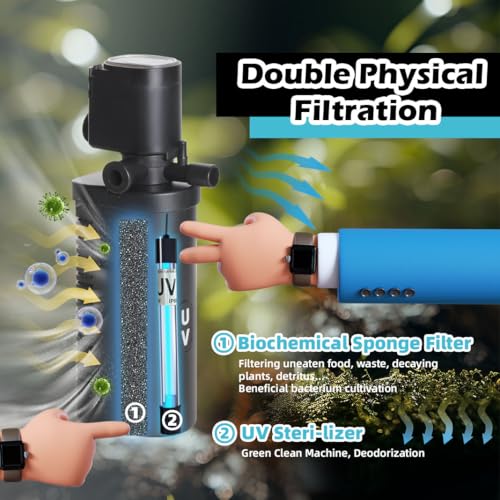 Aquarium Filter with 6W U