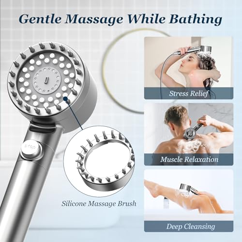 Filtered Shower Head with Handheld