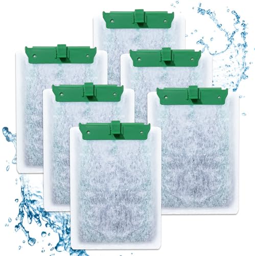 6 Pcs Filter Cartridges Compatible with Tetra Whisper Medium PF10 (6 Count)