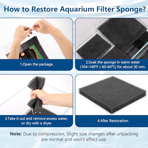 Aquarium Sponge Filter Pad