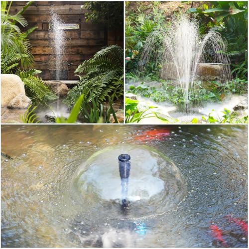 20W Solar Pond Pump with Pond Filter for Ponds 120