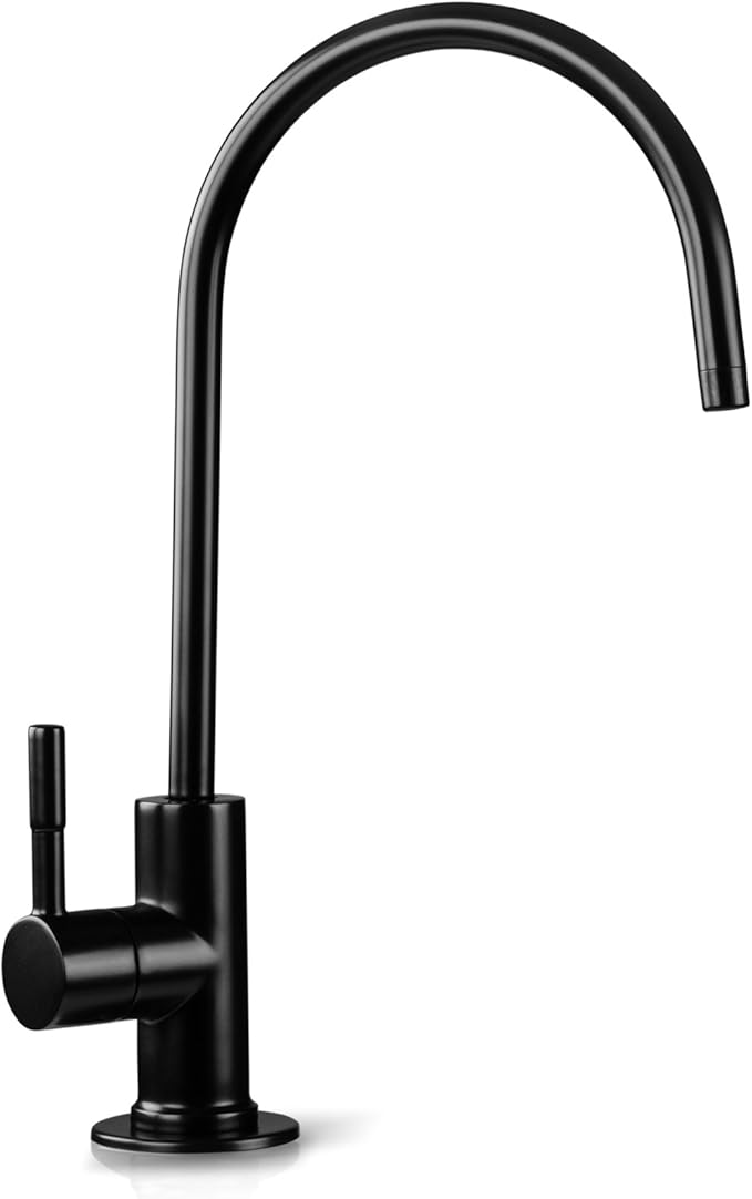 iSpring RCC7AK, NSF Certified 75 GPD, 6-Stage Reverse Osmosis System, Superb Taste Drinking Water Filter & GA1-ORB Lead-Free Reverse Osmosis, Kitchen Bar Sink RO Drinking Water Faucet