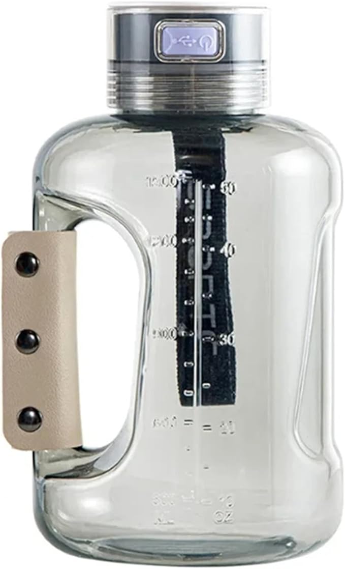1.5L Hydrogen Water Generator, 1200-2400ppb, Durable, Portable, and Impact-Resistant Hydrogen Water Bottle, for Fitness, Travel, and Workouts
