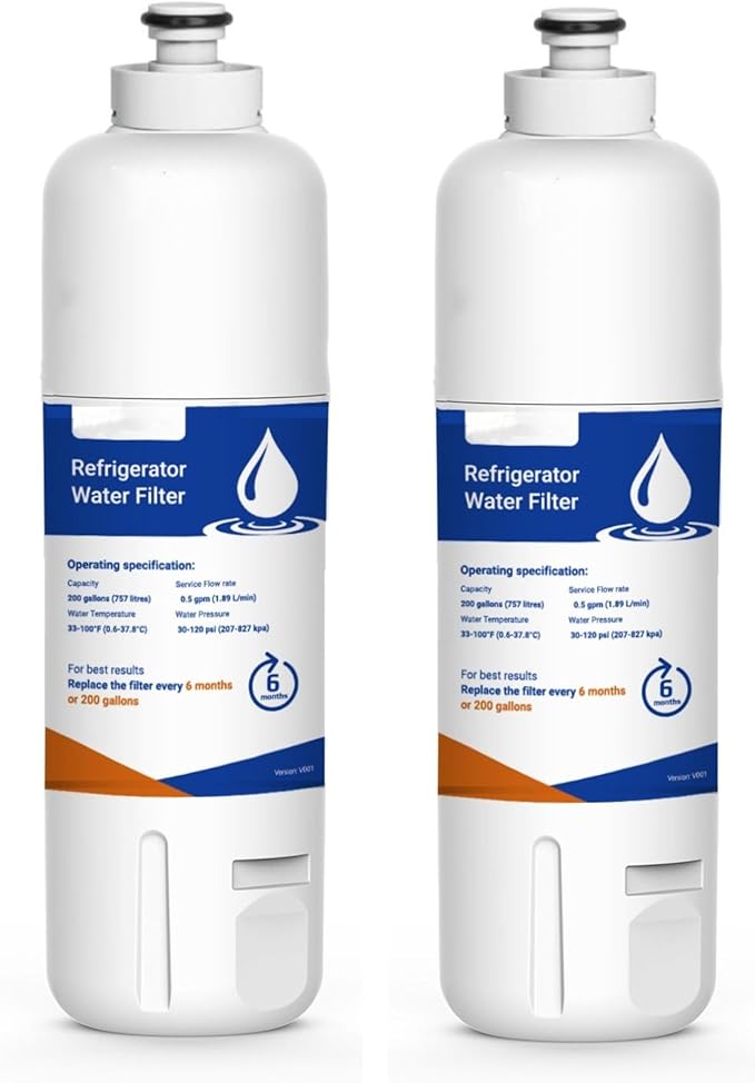Compatible with EDR2RXD1, Replacement for W10413645A, Kenmore 46-9082, 9082, 46-9903 KAD2RXD1 Water and Ice, 2 Pack(Packaging May Vary) - AquaVibe