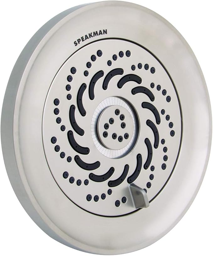 Speakman S-5000-BN-E15 Neo Exhilaration High Pressure Fixed Shower Head, 1.5 GPM, Brushed Nickel