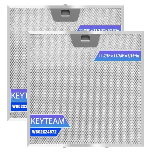 2 Pack WB02X24872 Range Hood Grease Filter 11