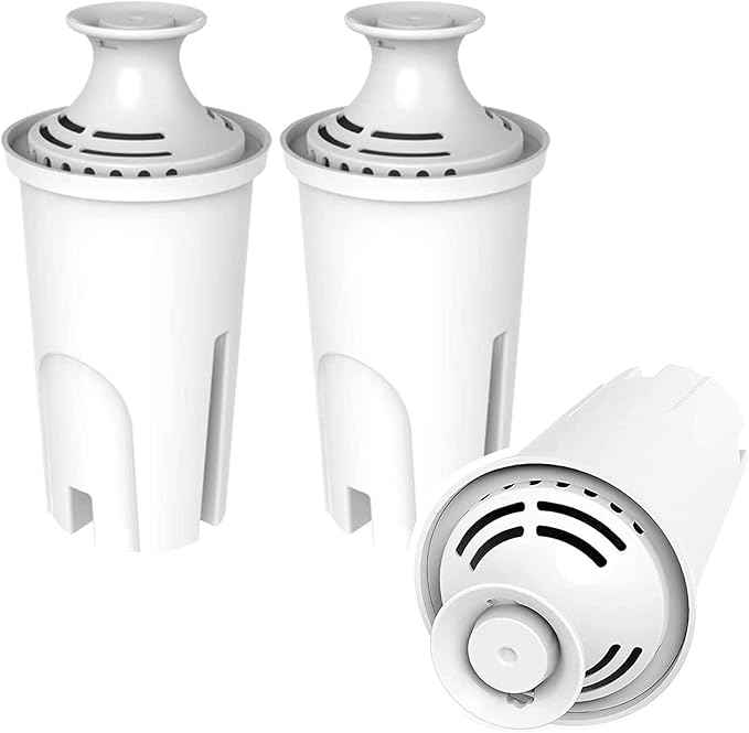Pack of 3 Water Filter Replacement fo Brita® Filters Water Filter pitcher,Dispensers,NSF Certificated Pitcher Water Filter,Compatible with Brita® Classic OB03®, Mavea® 107007, 35557,BPA free