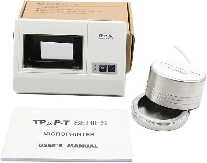 Food Water Activity Meter Monitor with 0-0.980aw No Condensing Water Activity Measurement Range