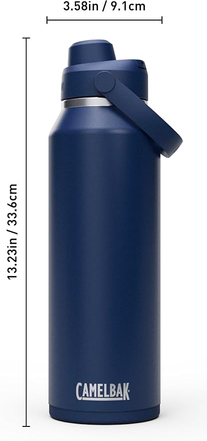 CamelBak Thrive Chug Insulated Stainless Steel Water Bottle Navy, 40oz