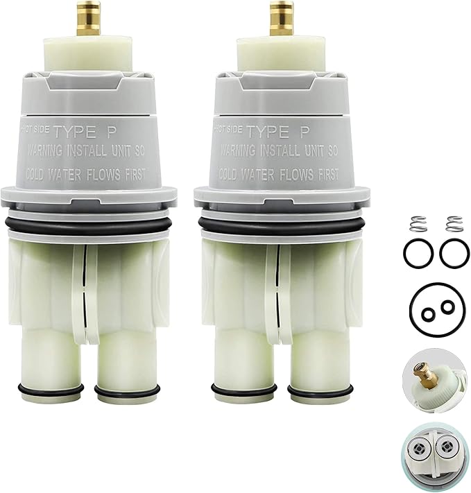 RP46074 Shower Cartridge for Shower and Tub 13/14 Series, Monitor Shower Parts,Single-handle MulitChioce Universal Valve Cartridge Assembly Water Cartridge-QLXAQLX