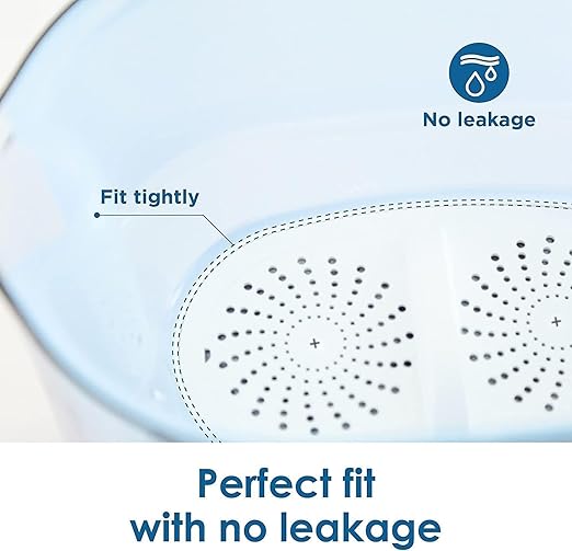 [Original] Waterdrop WD-PF-01A Plus Replacement Filters for All Waterdrop Pitcher Filtration System, Reduces PFAS, PFOA/PFOS, Chlorine, Last Up to 3 Months or 200 Gallons (Pack of 6)