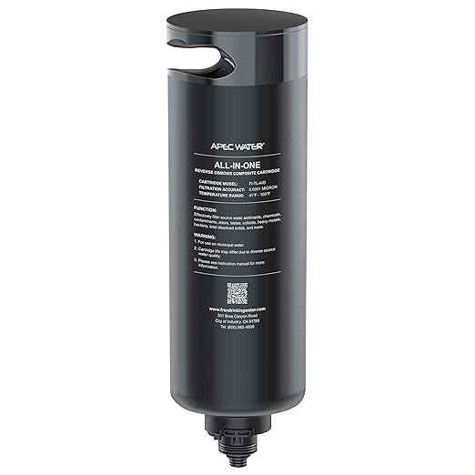 APEC Tankless RO Water Filter System (ROTL-AIO) + Replacement Filter Cartridge (FI-TL-AIO)