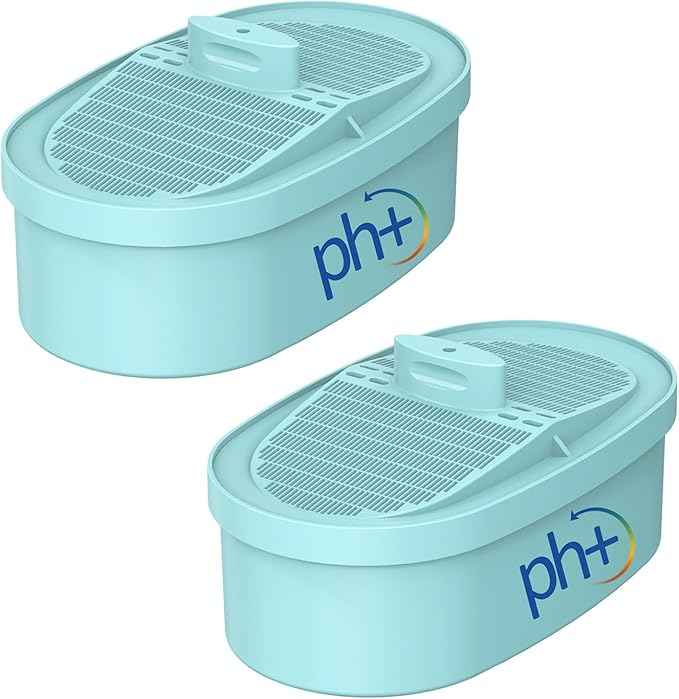 Alkaline Water Filter Replacement Filter for Waterdrop® WD-PF-01A Plus, Increase PH, Reduces PFOA/PFOS, Chlorine, Compatible with Waterdrop® Pitchers, Lasts 2 Months or 100 Gallons, Pack of 2