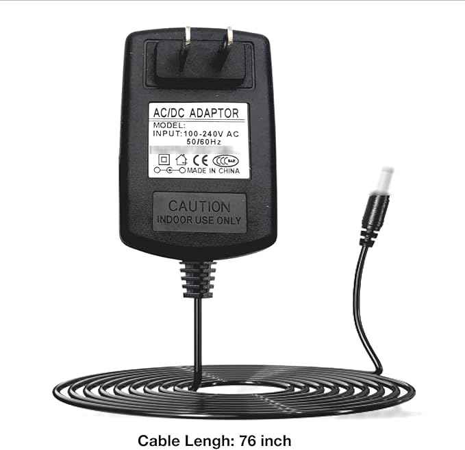 AC-DC Adapter Replacement for PetSafe PWW00-13703 PWW0013703 ZWW00-16558 ZWW0016558 Drinkwell Platinum Dog and Cat Water Fountain AC12V 200mA 12.0V 0.2A Power Supply Adapter Cord Cable