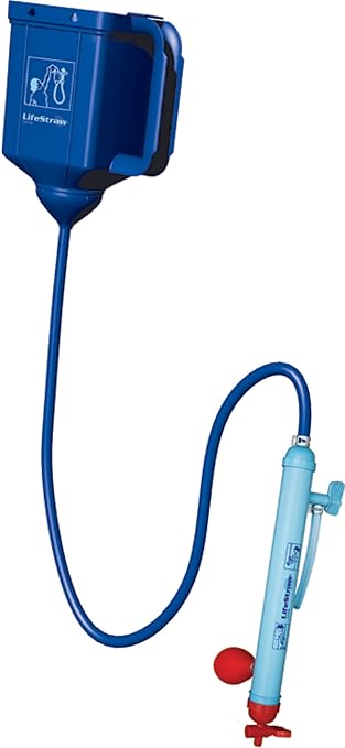 LifeStraw Family 1.0 Portable Gravity Powered Water Purifier for Emergency Preparedness and Camping