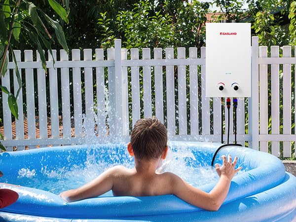 BS211 Outdoor Portable Propane Water Heater