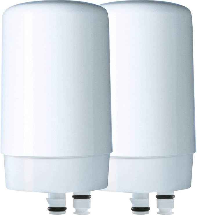 Brita On Tap Faucet Water Filter System, Includes:1 System+2 Filters