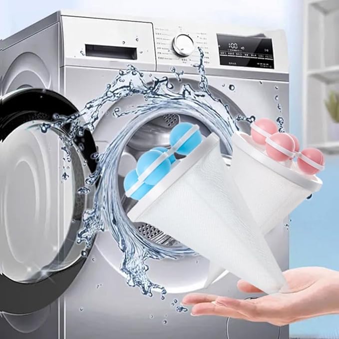Floating Hair Filtering Mesh Removal, 2025 New Lint Catcher for Washing Machine Pet Hair Catcher for Washing Machine, Reusable Washing Machine Hair Catcher Tool for Pet Dog Hair Remover (3, Colorful)