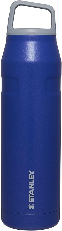 Stanley IceFlow Cap and Carry Water Bottle | Wide Mouth Twist Lid | Lightweight & Leakproof for Travel & Sports | Insulated Stainless Steel | BPA-Free