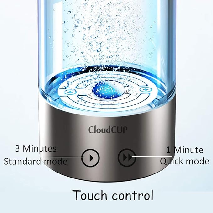 Hydrogen Alkaline Water Bottle Machine Maker Hydrogen Water Generator Ionizer with SPE and PEM Technology,US Membrane Make Hydrogen Content up to 800-1300 PPB