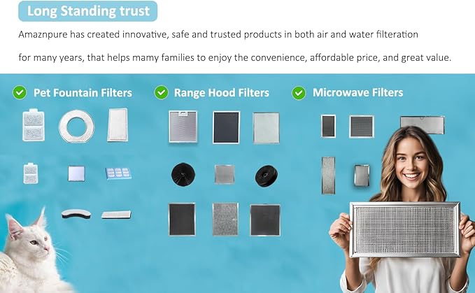 12 pack Raindrop Plastic Fountain Charcoal Filters compatible with Pioneer pet fountain filters Harmony Pawslife Plastic Fountains #3003#6024#3040#6029#6028#6005#6031