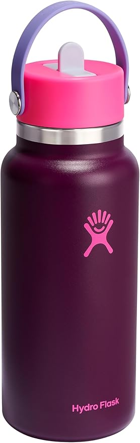 Hydro Flask 32 Oz Wide Flex Straw Cap Sugarplum