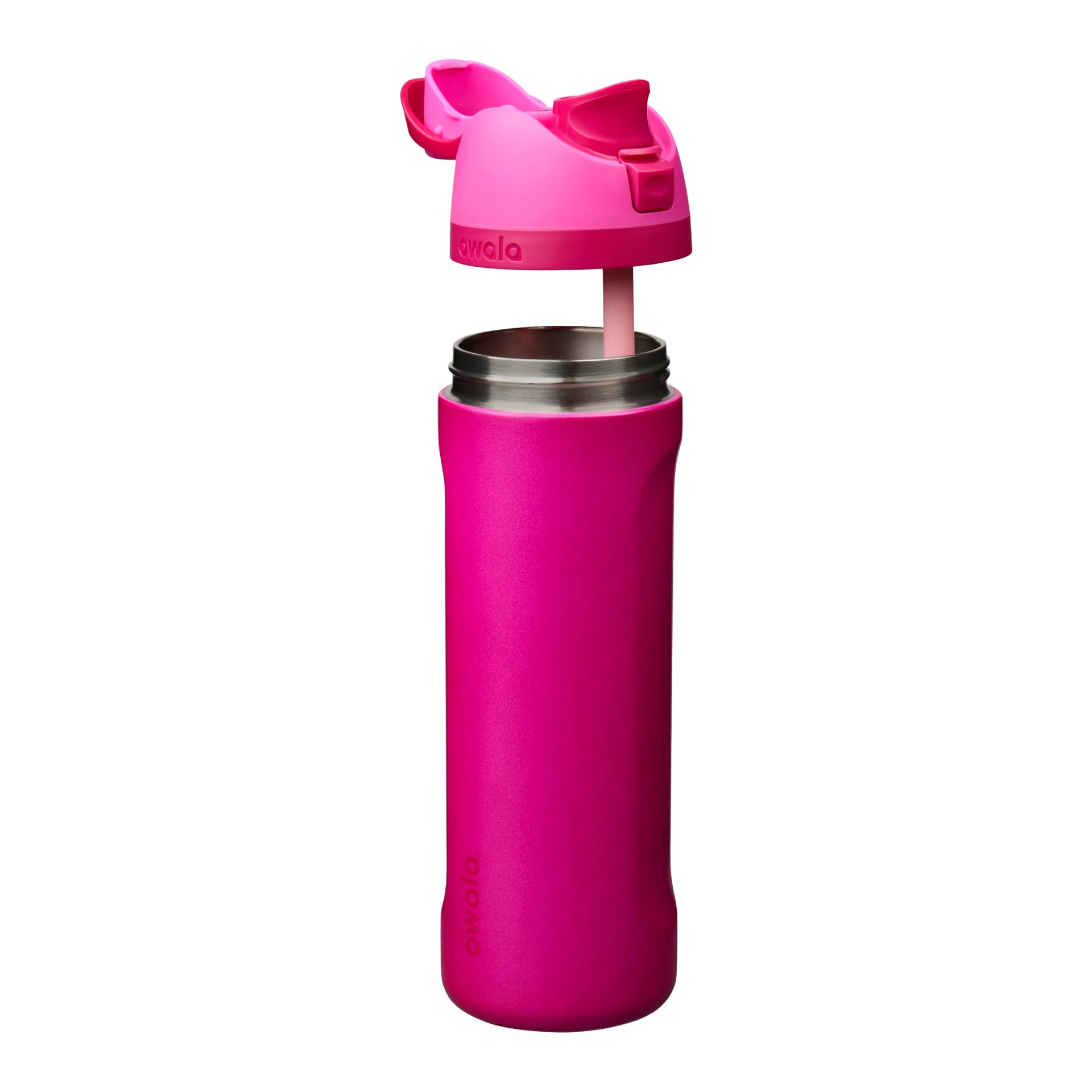 FreeSip Stainless Steel Water Bottle 24 oz Read My Lips