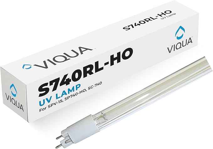 Viqua S740RL-HO UV Lamp for SPV-15, SP740-HO, SC-740 Series, Genuine OEM Ultraviolet Bulb