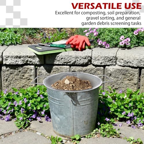 Round Soil Sifter