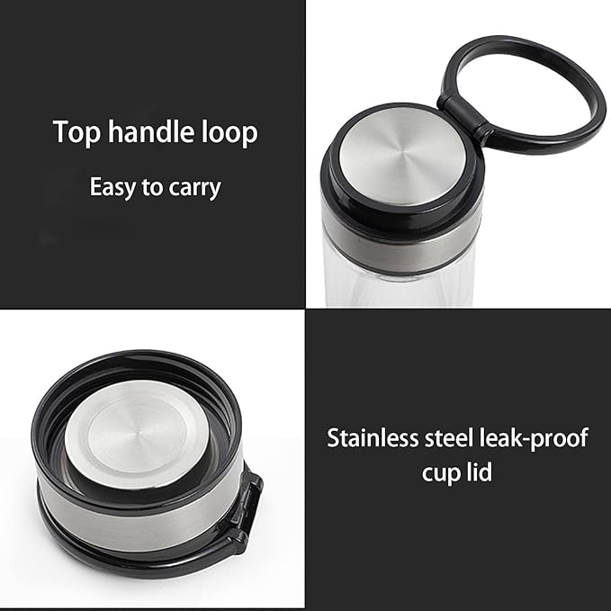 Hydrogen Water Generator SPE/PEM Membrane Technology Hydrogen Water Ionizer| High Grade Titanium Plates Portable Molecular Hydrogen Cup