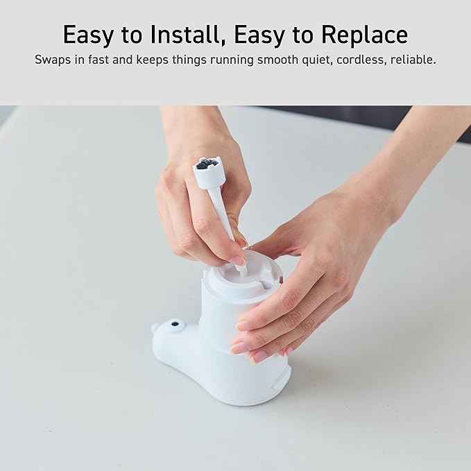 ELECOM Replacement Pump for Silent Aqua Cordless Automatic Pet Water Fountain, Compatible with PET-WD03WH