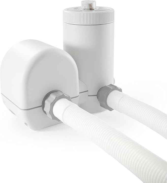 INTEX C1500 Cartridge Filter Pump for AGP: 1500 GPH Pump Flow Rate - Cartridge Gauge Indicator - HydroAeration Technology - Includes Type A Filter Cartridge - Turnover Rate/System Flow 1180 GPH