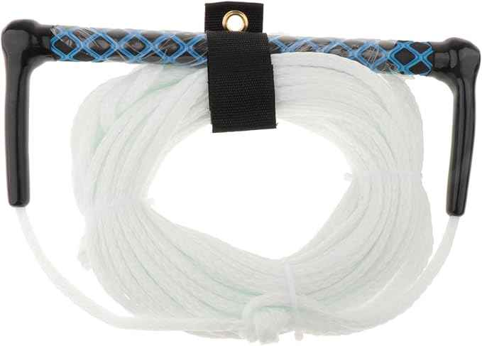 Water Ski Rope, Wakeboard Surfing Tow Rope with Handle Grip, Multifunctional Wake 23M for Water Skis Wakeboard Accs