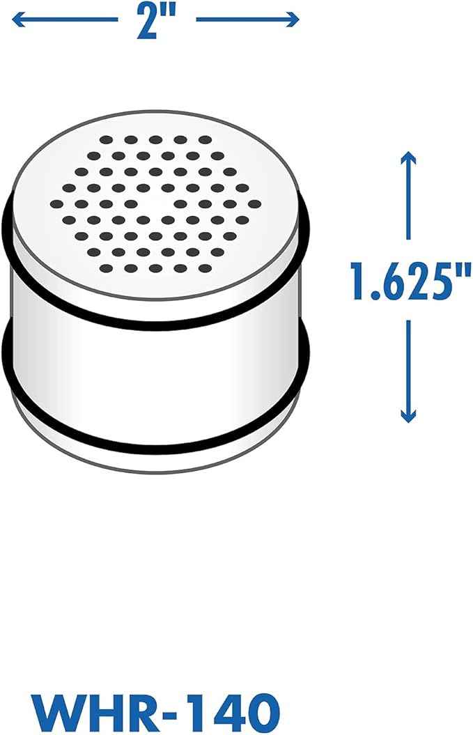 Culligan® Official Shower Filter Replacement WHR-140 Cartridge for Culligan Water Shower Filter Systems WHR-140, WSH-C125, ISH-100, HSH-C135
