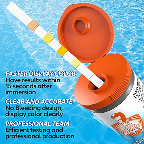 Pool and Hot Tub Test Strips (100 Count)