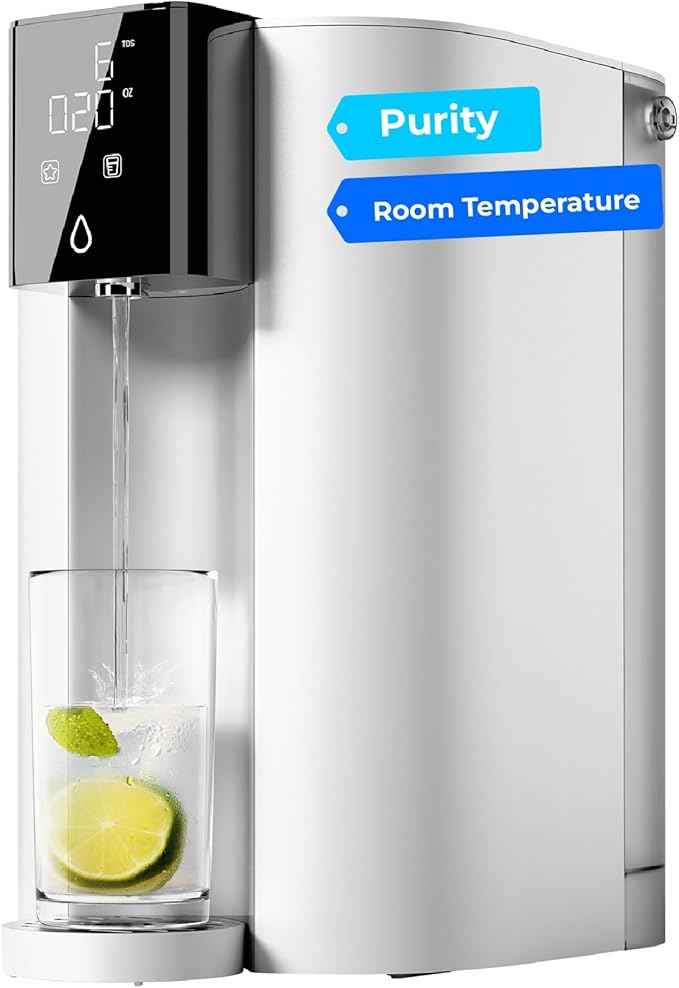 Waterdrop CoreRO Countertop Reverse Osmosis System, NSF/ANSI 58 & 372 Certified, 6-Stage, Portable Reverse Osmosis Water Filter, Reduce PFAS, No Installation Required, BPA Free, WD-C1S