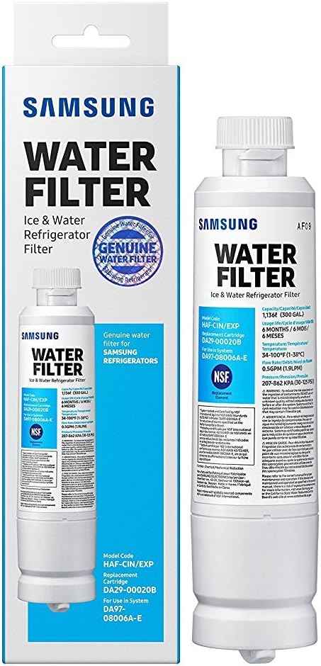 DA29-00020B Refrigerator Water Filter, Compatible with Samsung Refrigerator Water Filter