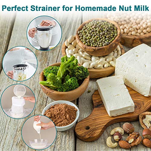 6 Pack Nut Milk Bags
