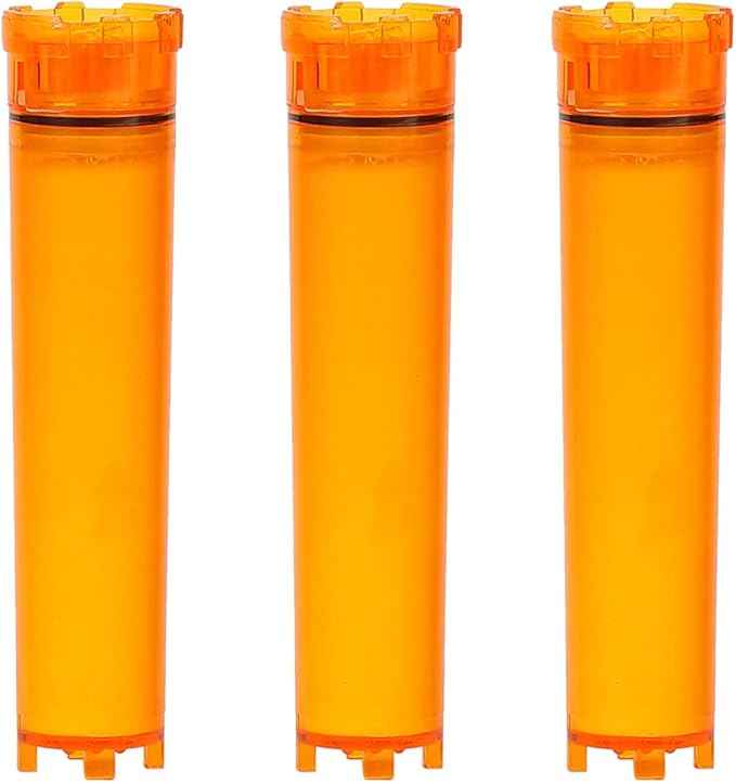 Shower Filter VCF-03 - Vitamin C Shower Refill Filter, 6 Cartridges (1 pack of 3x2) For VitaPure Sonaki Vitamin Shwoerhead, VCF-100, 100V, SUF-300VPX, VPM300