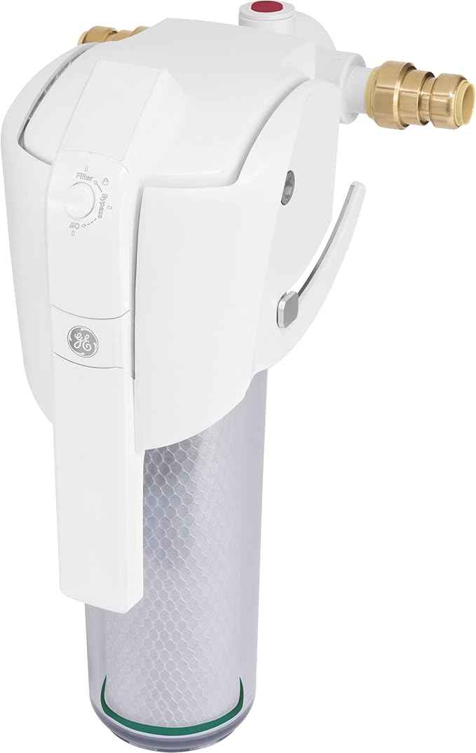 GE FTHLM Whole House Water Filter, Replacement for Water Filtration System, NSF Certified: Reduces Chlorine, Sediment, Rust & Other Impurities, Replace Every 3 Months for Best Results, 1 Filter