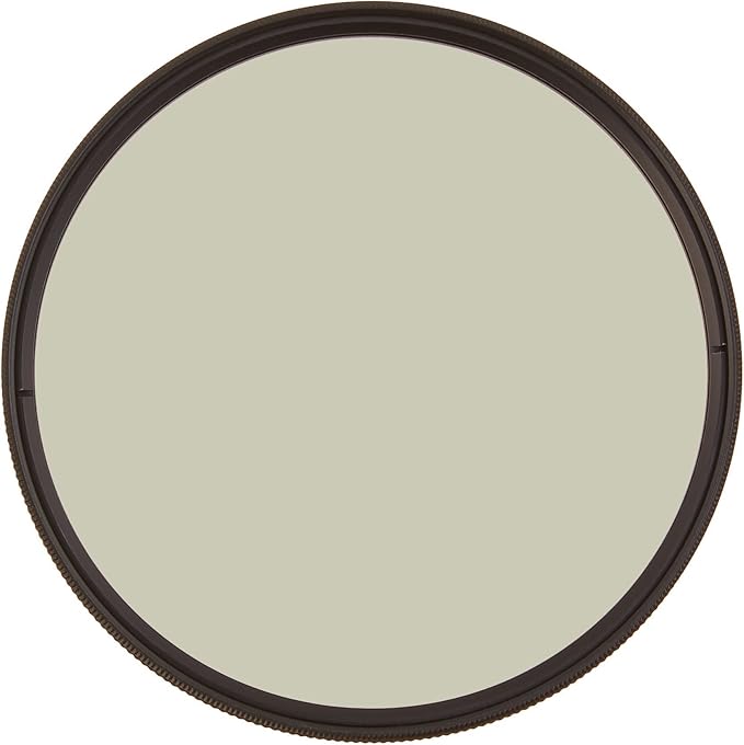 Amazon Basics Circular Polarizer Camera Lens Filter - 82 mm