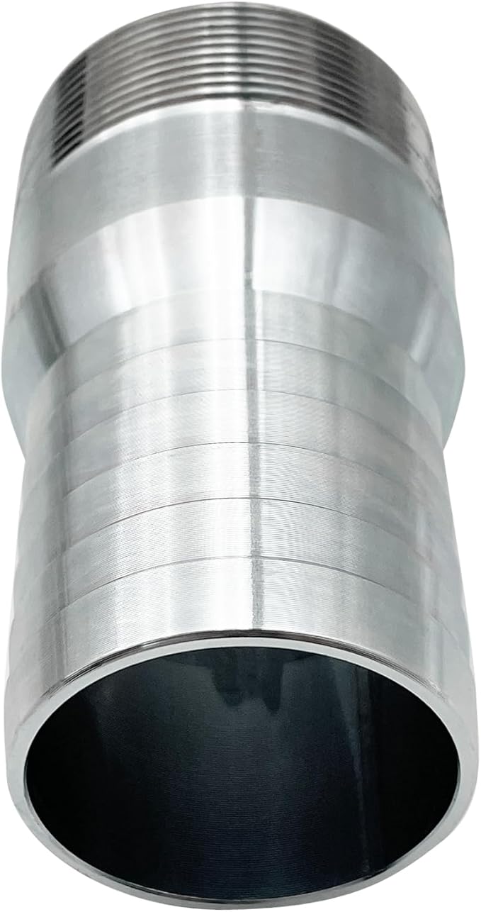 SAFBY Combination Hose Connector Set for Pump, Plated Steel (1.5 inch)