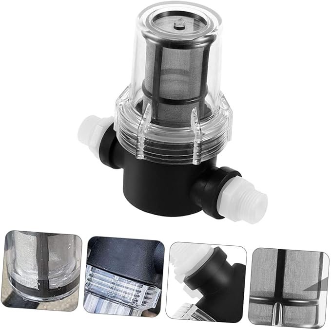 Star Hose Filter Attachment Line Water Hose Filter, Garden Pressure Washer Inlet for RV Camping Car Wash Water