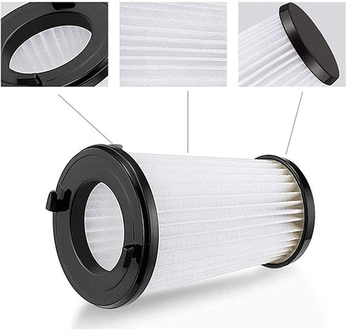 6 Pack Replacement VAF-1 Vacuum Filters Compatible With Electrolux Ergorapido Stick Vacuum Cleaner EHVS2510AW VS3510AR（Standard＆Pet Version) Part# EL65522 (6pack) - AquaVibe